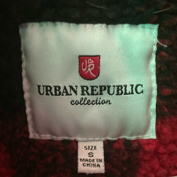 Urban Republic Sherpa 1/2 Zip Jacket - Picture 3 of 11